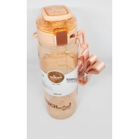 Gıpta K7559 Cool-J Well Soft Turuncu 900 ml Askılı Kilitli Tritan Matara