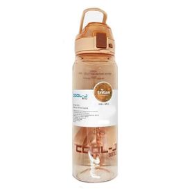 Gıpta K7559 Cool-J Well Soft Turuncu 900 ml Askılı Kilitli Tritan Matara