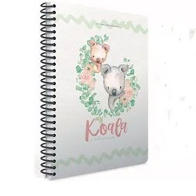 Gıpta Koala Spiralli Karton Kapak A4 100 Yaprak Kareli Defter