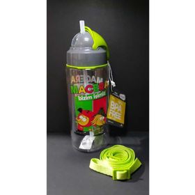Gıpta Kral Şakir Desenli Tritan Yeşil 500 ml Matara