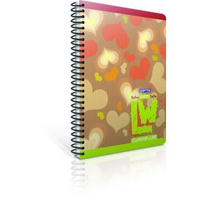 Gıpta Lw Camouflage Spiralli Ofset Pp Kapak A4 100 Yaprak Çizgili Defter