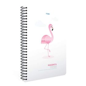 Gıpta Magenta 9x14 120 Yaprak Sert Kapaklı Çizgisiz Defter