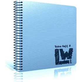 Gıpta Mavi A4 150 Yaprak 4+1 Seperatörlü Plastik Kapak Defter