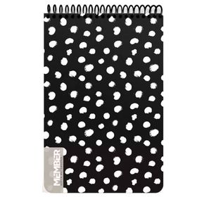 Gıpta Member A5 Flexi Bloknot not 100 Yaprak Çizgili 6'lı Spiralli Sert Kapak Defter