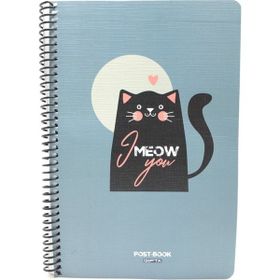 Gıpta Meow 80 Yaprak Kareli 17 x 24 cm Defter