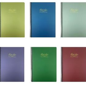 Gıpta Metal Notes A4 Spiralli Pp Kapak 80 Yaprak Kareli 6'lı Defter
