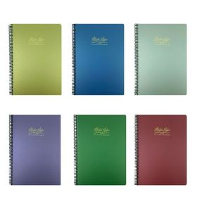 Gıpta Metal Notes Pp Kapak Spiralli Çizgili 17 x 24 6'lı Defter