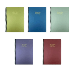 Gıpta Metal Notes Spiralli Pp Kapak A4 100 Yaprak Çizgili Defter