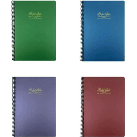 Gıpta Metal Notes Spiralli Pp Kapak A4 100 Yaprak Kareli Defter