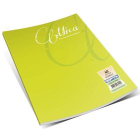 Gıpta Mica A4 80 Yaprak Tel Dikişli Plastik Kapak Kareli Defter