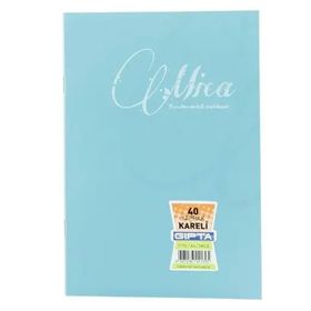 Gıpta Mica A5 40yp Tel Dikiş PP Kapak Kareli Defter