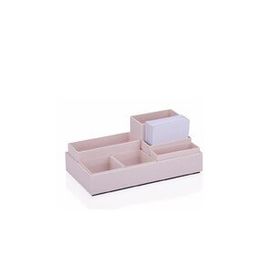 Gıpta Modüller Pastel Pembe Tray Masaüstü Düzenleyici