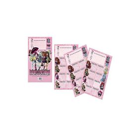 Gıpta Monster High 3 Yaprak Okul Etiketi