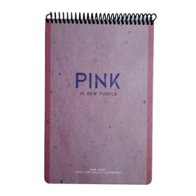 Gıpta New Notes Pink Is New Purple Spiralli Sert Kapak 100 Yaprak 17x24 Kareli Bloknot