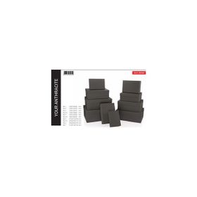 Gıpta No:5 BX0899 Your Anthracite Dikdörtgen Hediye Kutusu