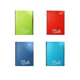Gipta Notes Spiralli 5 Kareli + 2 Cizgili Ayracli 180 Yp. A4 Defter
