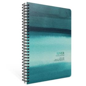 Gıpta Paper Notes Spiralli River Sert Kapak 120 Yaprak 17*24 Çizgili Defter