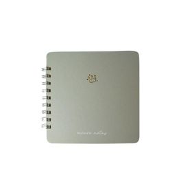 Gıpta Pastel Gri Micro Notes 16x16 100 Yp Çizgili Defter