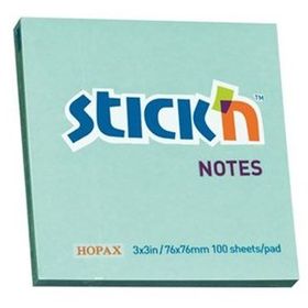 Gıpta Pastel Yapışkanlı Not Kağıdı 76x76 100 Yaprak Mavi Defter