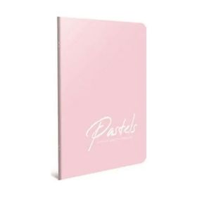 Gıpta Pastels Tel Dikişli Plastik Kapak 17x24 80 Yaprak Kareli Defter