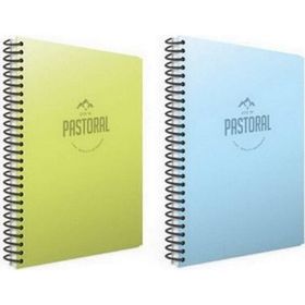 Gıpta Pastoral 1 Kareli + 1 Çizgili Pp Kapak 96 Yaprak A4 Spiralli Defter