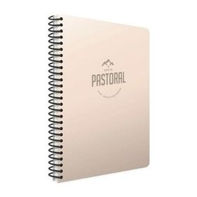 Gıpta Pastoral 3248 Pastel Krem PP Kapak 120 Yaprak A4 Kareli Spiralli Defter