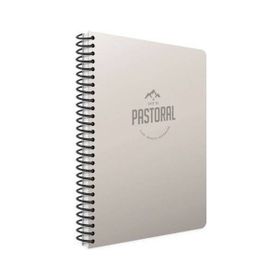 Gıpta Pastoral Spiralli Gri Plastik Kapak 72 Yaprak A4 Çizgili Defter