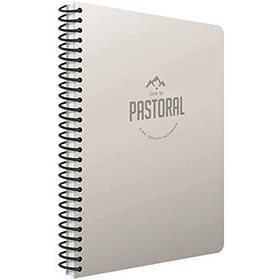 Gıpta Pastoral Spiralli Plastik Kapak 17x24 cm 60 Yaprak Kareli Defter