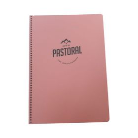 Gıpta Pastoral Spiralli Pp Kapak 60 Yaprak A4 Kareli Pastel Pembe Defter