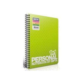 Gıpta Personal 2165 Spiralli P.K. A4 80 Yaprak 1 Kareli 1 Çizgili Defter