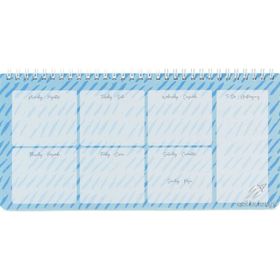 Gıpta Plan The Week Spiralli Haftalık Planlayıcı Mavi Defter