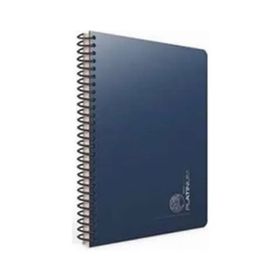 Gıpta Platinum Çizgli Spiralli Plastik Kapaklı 17 x 24 cm 100 Yaprak Defter
