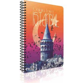 Gıpta Prestige Spiralli 17x24 cm 100 Yaprak Çizgili Defter