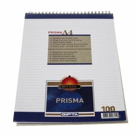 Gıpta Prisma Spiralli A4 100 Yaprak Bloknot