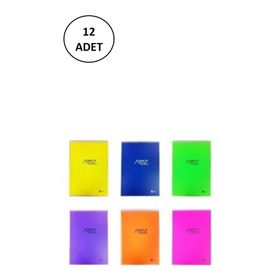 Gipta Pro Block Spiralli Karton Kapak Çizgili 40 Bloknot