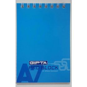 Gıpta Problock A7 40 Yaprak Çizgili Spiralli Bloknot
