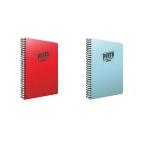 Gıpta Punto Spiralli A4 60 Yap Pp Kapak Çizgili 2'li Defter