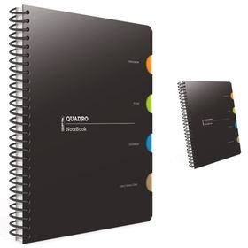 Gıpta Quadro 17X24 150 Yp Çizgili Spiralli Pp Kpk Butik Defter
