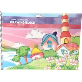 Gıpta Resim Defteri 15 Yaprak 25 x 35 cm