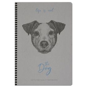 Gıpta Safe Notes Kırmızı Çiçek Spiralli Sert Kapak 120 Yaprak 17x24 cm Noktalı Spiralli Defter