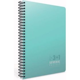 Gıpta Several 17 x 24 160 Yaprak Spiralli Seperatörlü Plastik Kapaklı Defter