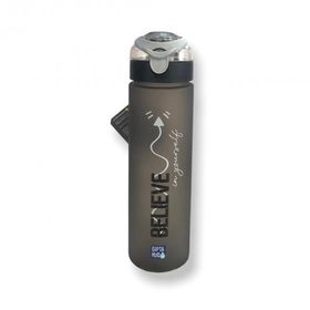 Gıpta Siyah 600 ml Believe Tritan Matara