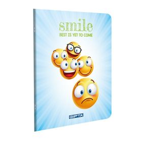 Gıpta Smile A4 80 Yaprak Kareli Tel Dikişli Defter