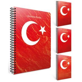 Gıpta Sonsuza Kadar A4 Karton Kapak 80 Yaprak Çizgili Spiralli Defter