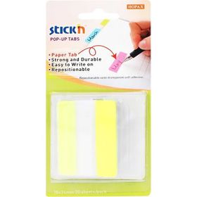 Gıpta Stickn 38x50 Popup Tabs Sari 10 Yaprak Defter