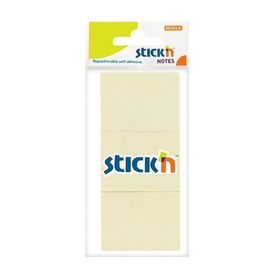 Gıpta Stickn 38x51 mm Pastel Sarı 3'lu 100 Yaprak Not Defteri