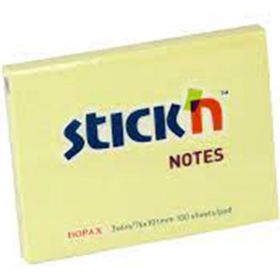 Gıpta Stickn 76x101 mm Pastel Sarı 100 Yaprak Not Defteri