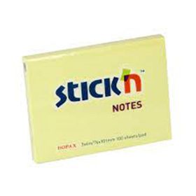 Gıpta Stickn 76x101 mm Pastel Sarı 100 Yaprak Not Defteri