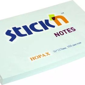 Gıpta Stickn 76x127 mm 360 Derece Yapışkanlı Mavi 100 Yaprak Not Defteri