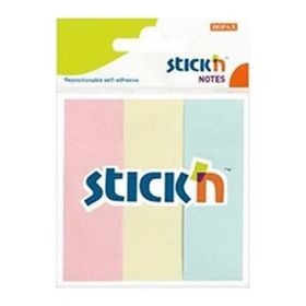 Gıpta Stickn 76x25 mm Pastel 3 Renk Kağıt Ayraç 50 Yaprak Not Defteri